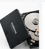 SSD and hard drive